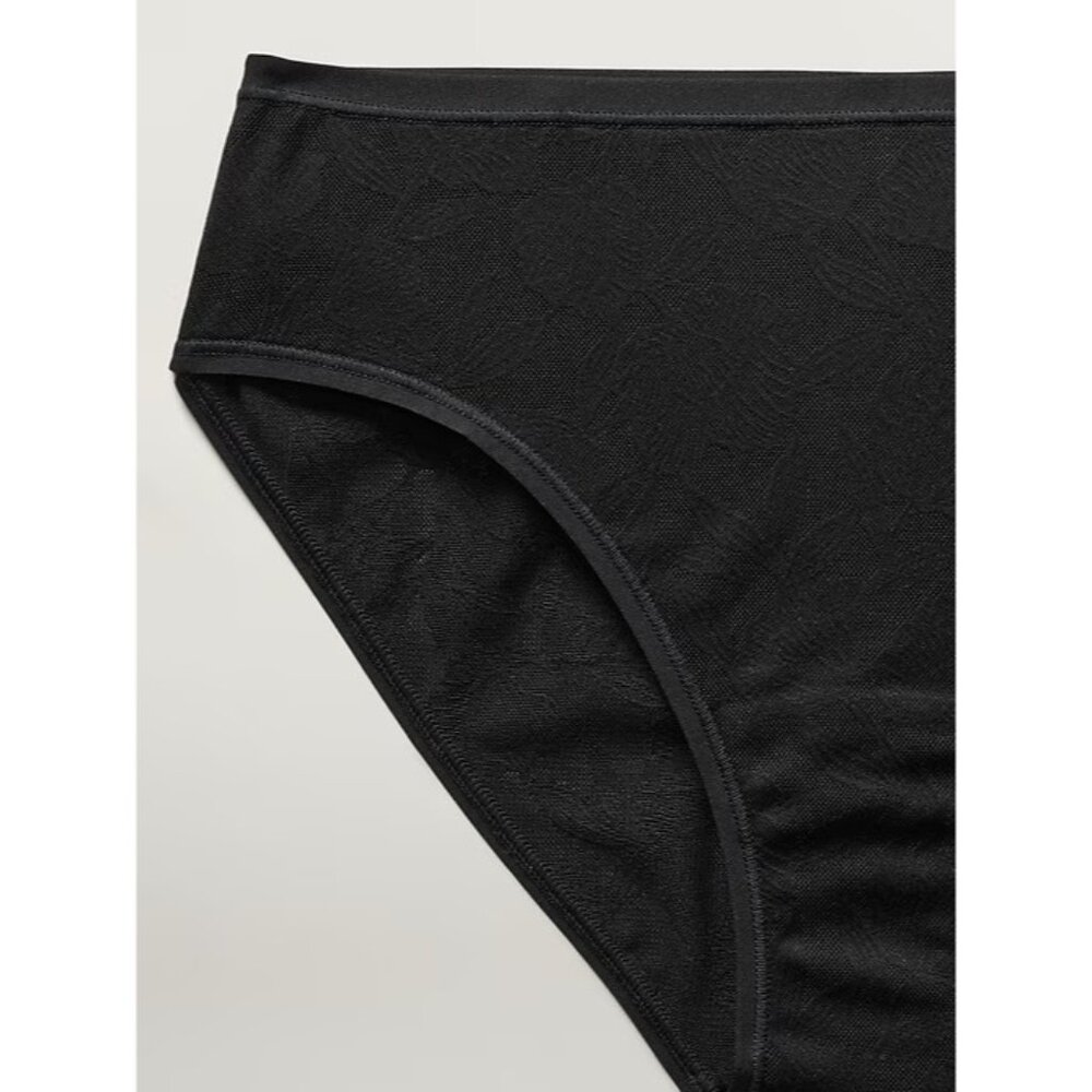 Athleta S Ritual Lace Bikini Underwear Black Lace Small